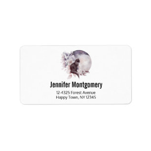 Étiquette Black Cat by a Magical Full Moon