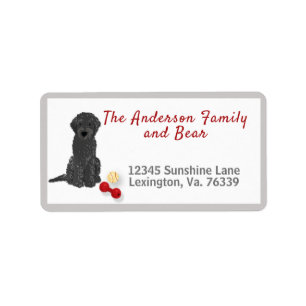 Étiquette Black Labradoodle Toys Accueil Retour AdresseLa