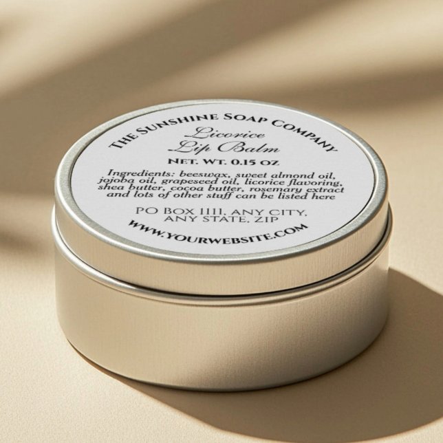 Étiquette blanc à lèvres (Créateur téléchargé)