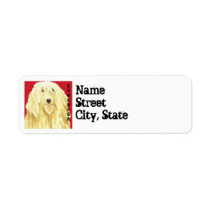 Étiquette Bloc couleur Komondor