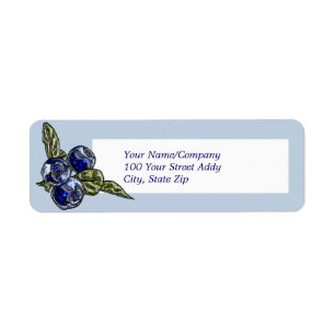 Étiquette Blueberry