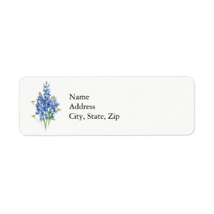 Étiquette Bluebonnets