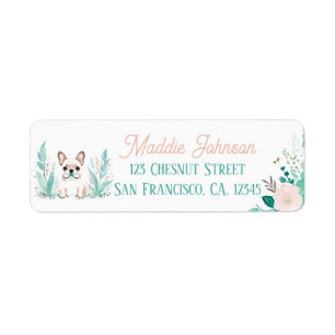 Étiquette Boho Mint Green