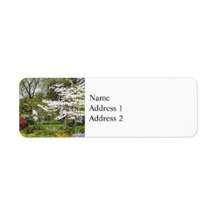 Étiquette Bois de chien en fleurs