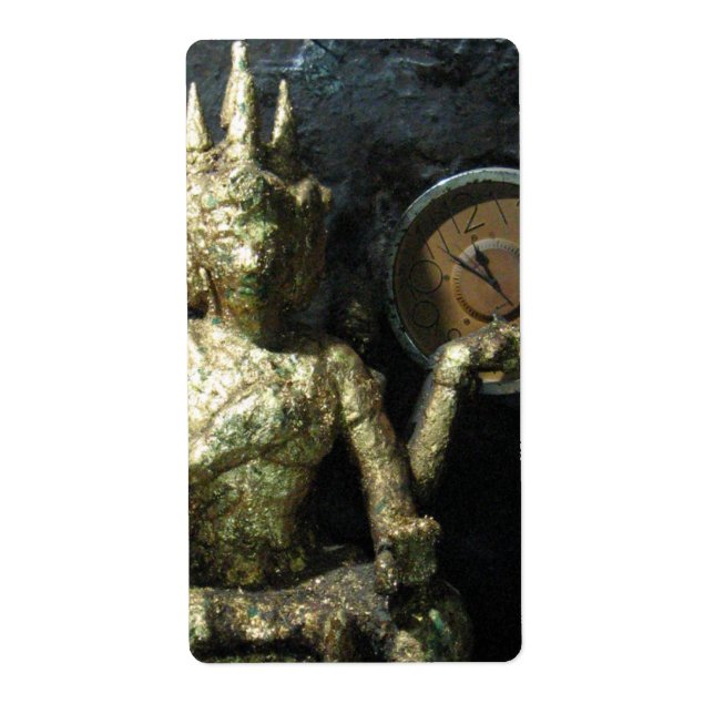 Étiquette Bouddha Heure ... Thaïlande (Devant)