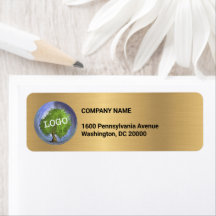 Business Logo Company Gold