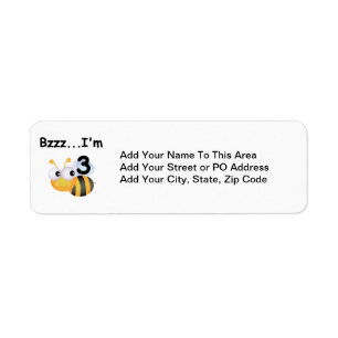 Étiquette Buzz Bumblebee 3e Anniversaire T-shirts et cadeaux