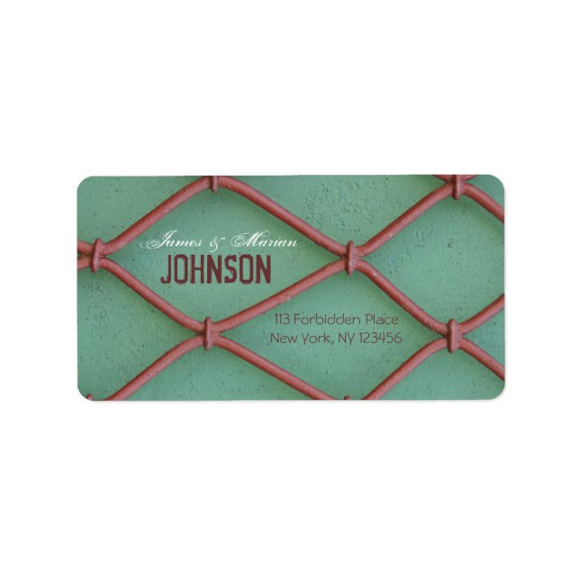 Étiquette Câbles Crochets (Devant)