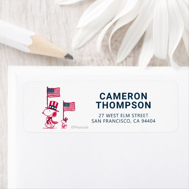 Étiquette cacahuètes | American Summer Old Glory (En situation)