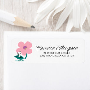 Étiquette cacahuètes   Illustration Nature Rose Flower