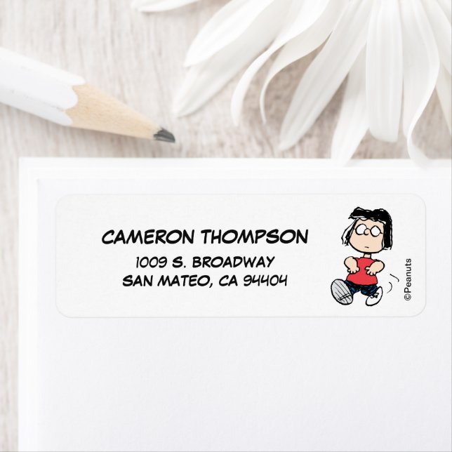 Étiquette cacahuètes | Marcie (En situation)