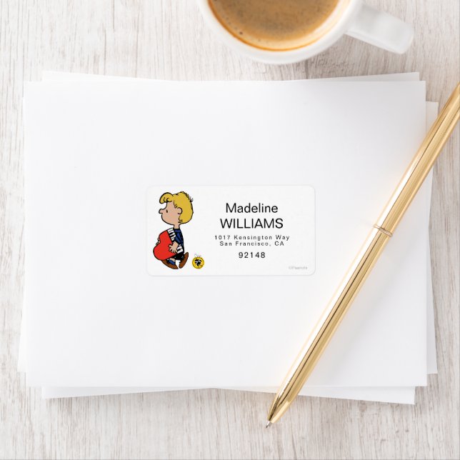 Étiquette cacahuètes | Piano de voyage Schroeder (En situation)