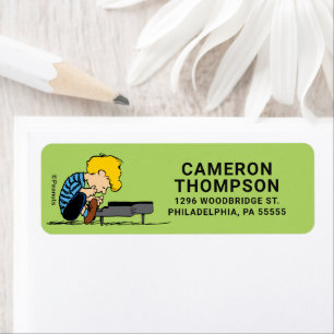 Étiquette cacahuètes   Schroeder