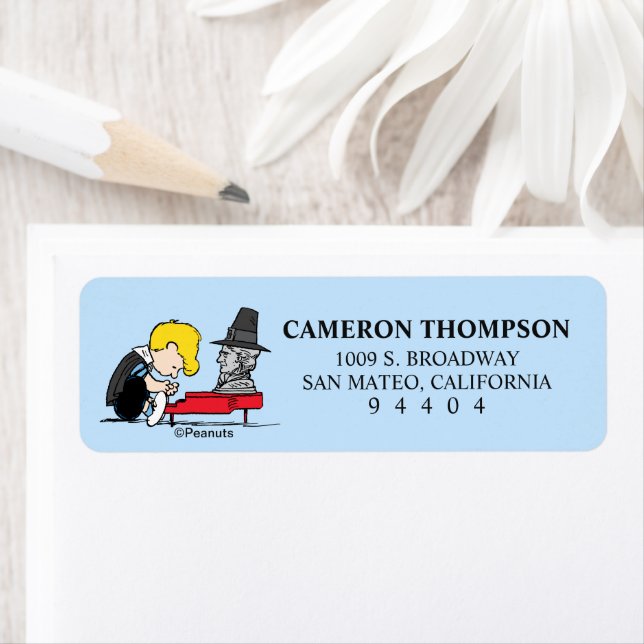 Étiquette cacahuètes | Schroeder Pilgrim (En situation)