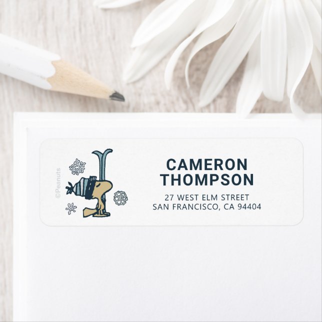 Étiquette cacahuètes | Woodstock Ski Pro (En situation)