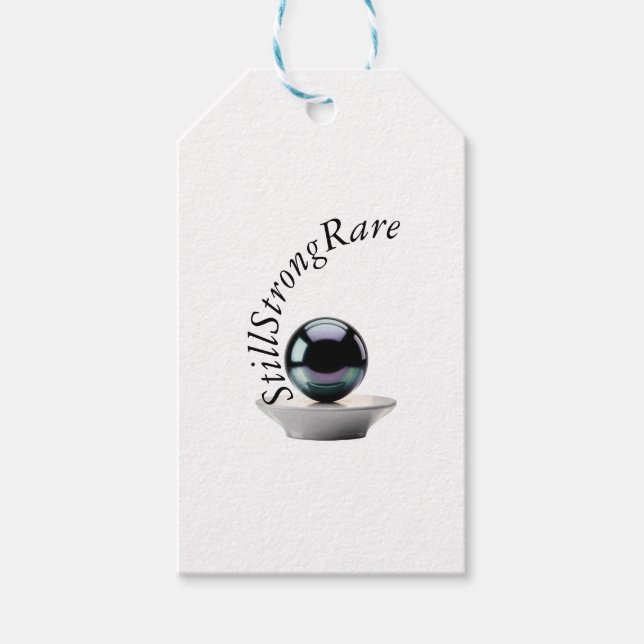 Étiquette cadeau avec message personnel (Devant)