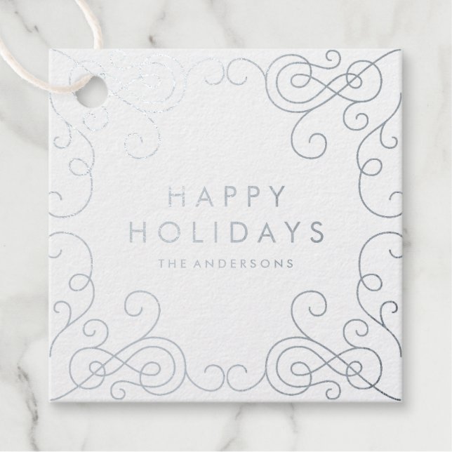 Étiquette-cadeau Balise Fhuile Fête Défiler Favoriser (Devant)