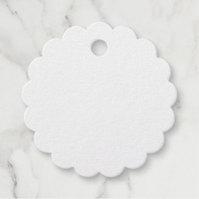 Étiquette-cadeau Balise Foil Favor (Devant)