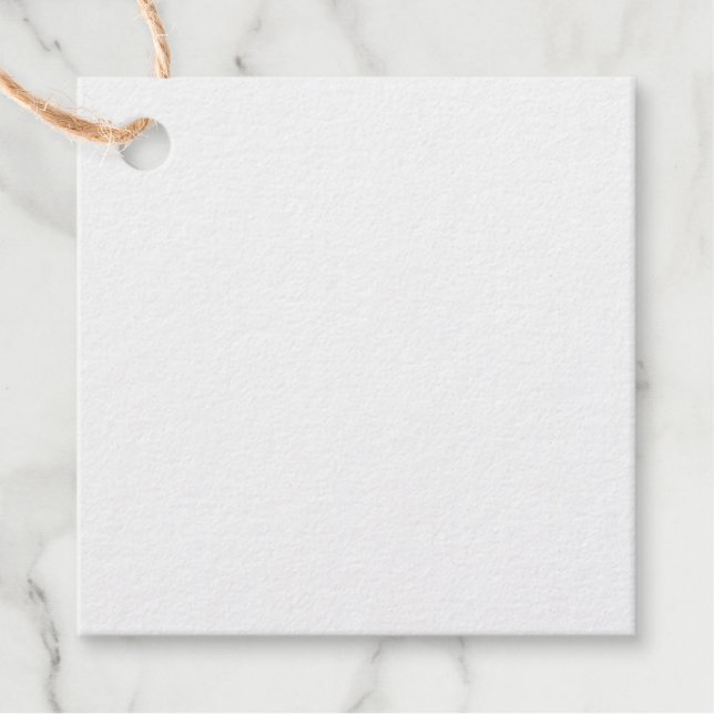 Étiquette-cadeau Balise Foil Favor (Devant)