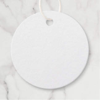 Étiquette-cadeau Balise Foil Favor