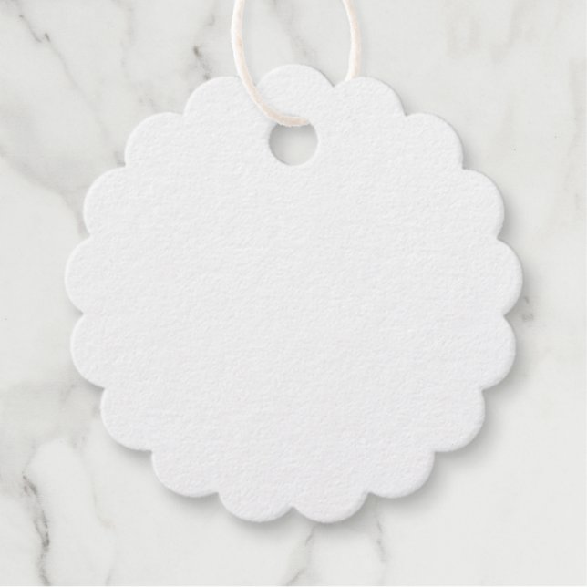 Étiquette-cadeau Balise Foil Favor (Devant)