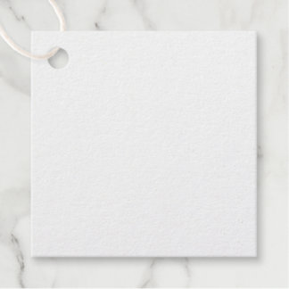 Étiquette-cadeau Balise Foil Favor