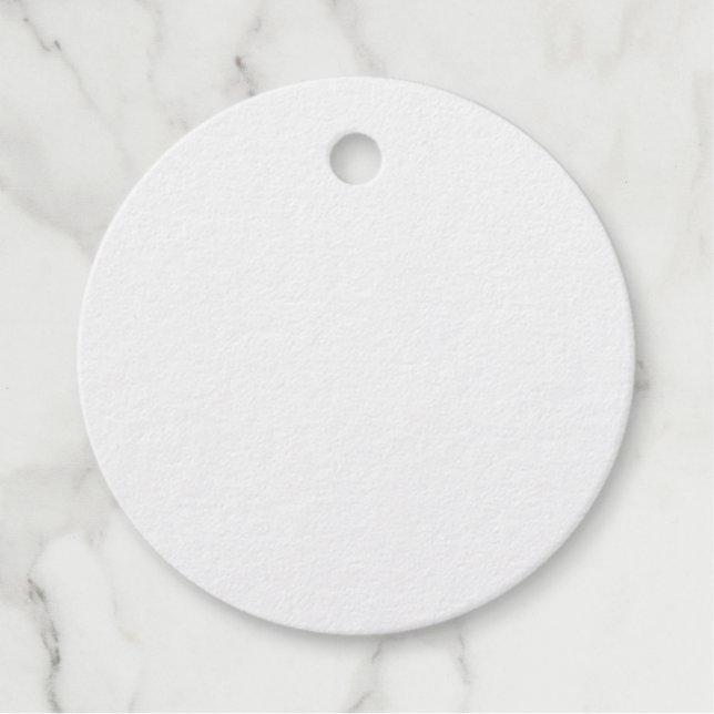 Étiquette-cadeau Balise Foil Favor (Devant)