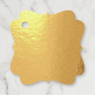 Étiquette-cadeau Balise Foil Favor