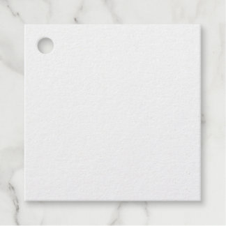 Étiquette-cadeau Balise Foil Favor