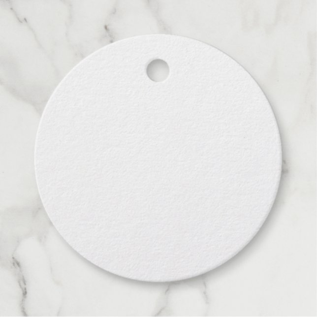 Étiquette-cadeau Balise Foil Favor (Devant)