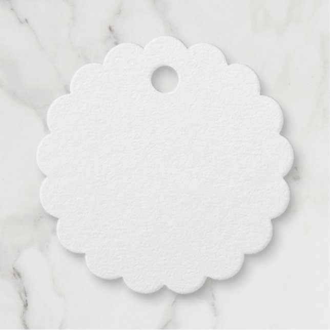 Étiquette-cadeau Balise Foil Favor (Devant)