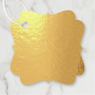 Étiquette-cadeau Balise Foil Favor