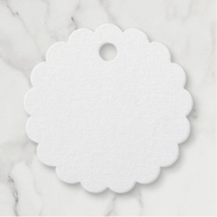 Étiquette-cadeau Balise Foil Favor