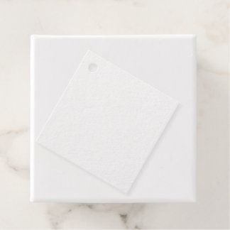 Étiquette-cadeau Balise Foil Favor