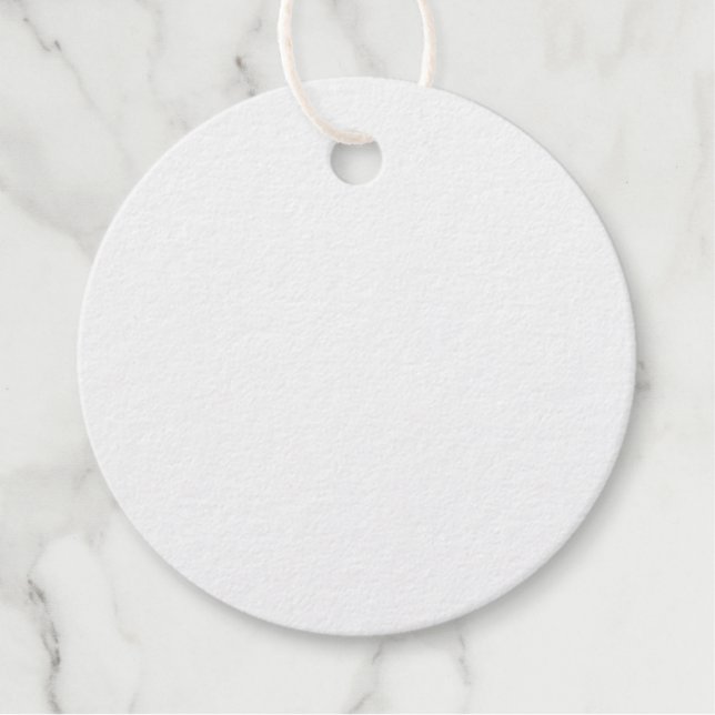 Étiquette-cadeau Balise Foil Favor (Devant)