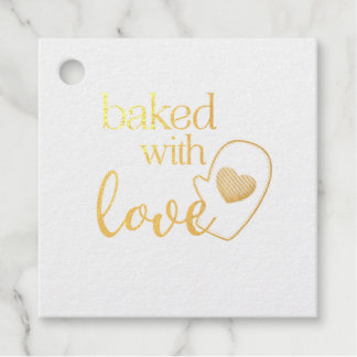 Étiquette-cadeau Cuisiné avec amour