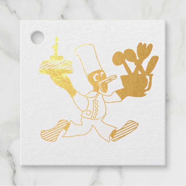 Étiquette-cadeau Cute (Devant)