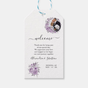 Étiquette cadeau de bienvenue Favor de mariage