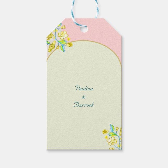 étiquette cadeau de grenade (Devant)