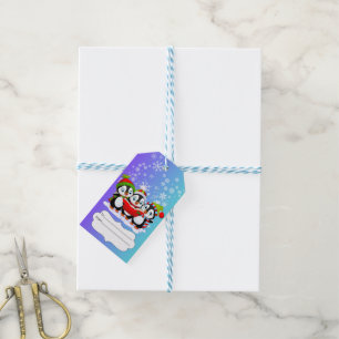 étiquette cadeau de Noël