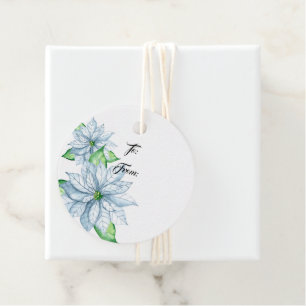Étiquette cadeau de Noël