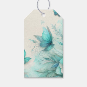 Étiquette Cadeau d'Éphémères à l'Aquarelle