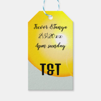 étiquette cadeau du vecteur d'impression