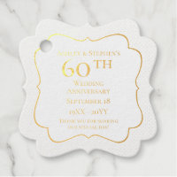 Élégant classique 60e anniversaire de Mariage