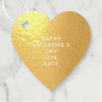 Elégant coeur d'or mignon coutume Saint Valentin