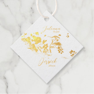 Étiquette cadeau en diamant véritable de Khem Humm