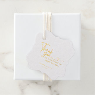 Étiquette-cadeau Favoriser l'étiquette de faveur