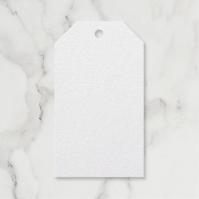 Étiquette Cadeau Feuille (Recto)
