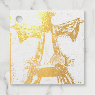 Étiquette-cadeau Foil tags-Raison de la saison