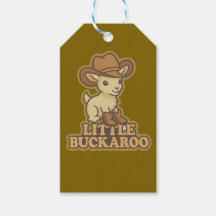 Étiquette cadeau Little Buckaroo